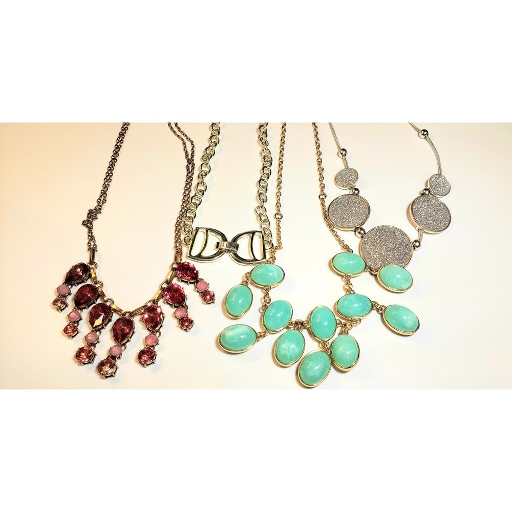 Bundle Of 4 Signed/unsigned Necklaces